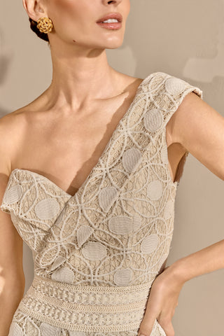 Vestido Renda Geométrica - 421614