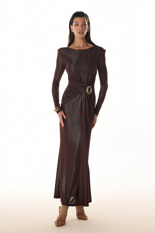 Vestido - Marrom