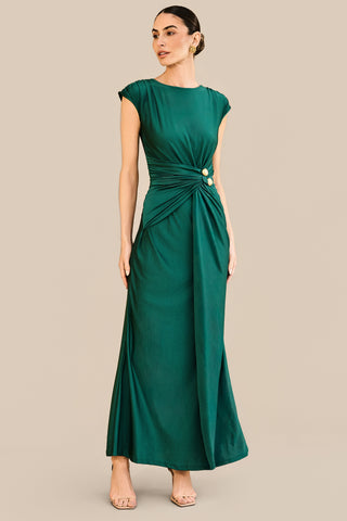Vestido Longuete Enrosco Metal Especial - 431601