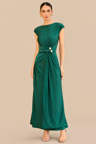 Vestido Longuete Enrosco Metal Especial - 431601