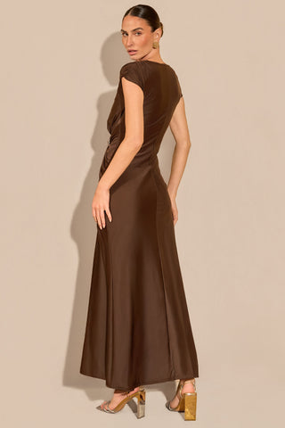 Vestido Enrosco Longuente Pavão - 431602
