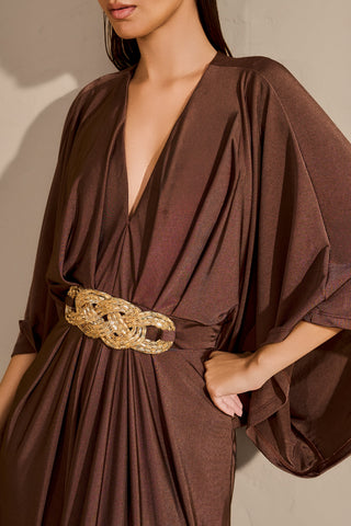 Vestido Malha Jersey Kaftan - 431604