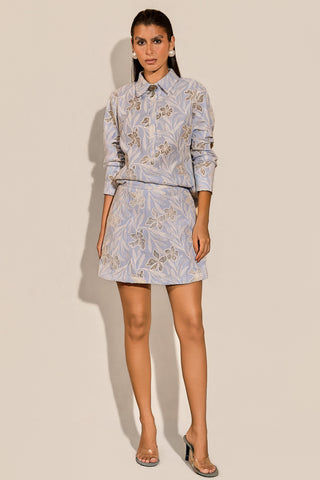Conjunto Camisa e Short Saia - 451606