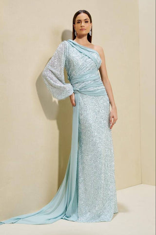Vestido Mulagem C/ Tule Bordado - Serenity 281461AZ13