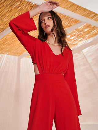 Jumpsuit Maria Luiza - Vermelho 267014VM01..