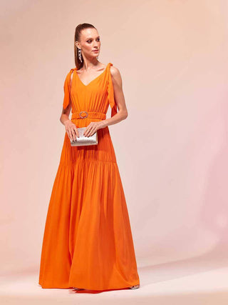 Dress Ana Clara - Orange 238057LA09