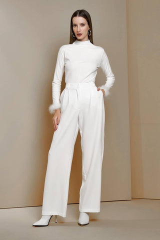 Calça Brume D'' Europe - Off White 241311BR03 OFF..