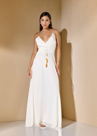 Dress Ibiza - Off White 231229BR03 OFF..