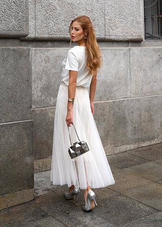 T-shirt Bruma De Venezia - Off White 211243BR03 OFF..