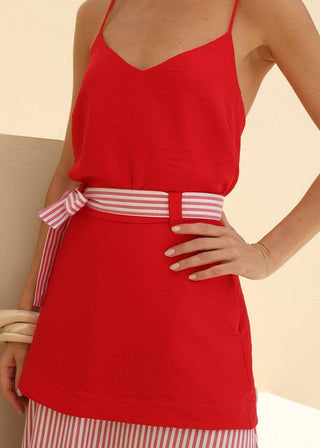 Conjunto Riviera Francesa - Vermelho 251426VM01..