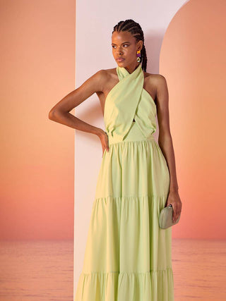 Dress Party Ana Maria - Verde Claro 288004VD10.