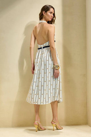 Vestido Frente Unica C/ Detalhe Frufru - Marinho 231424MAZ04..
