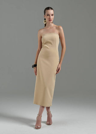 Vestido Ciel De Saint Tropez - Bege 221303BG01..