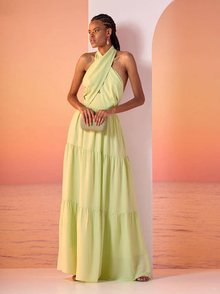 Dress Party Ana Maria - Verde Claro 288004VD10.