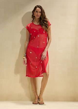 Dress Resort Capri - Vermelho 221256VM01..