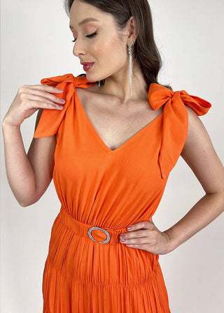 Dress Ana Clara - Orange 238057LA09
