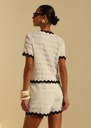 Conjunto Malha C/ Aviamento - Off White 251434BR03 OFF..