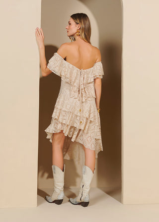 Dress Brume De Paris - Bege 221310BG01..