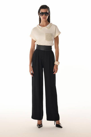 Calça Alfaiataria - Preto 441503PR01...