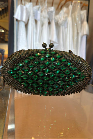 Clutch Cravejada Moldura Oval - 311607